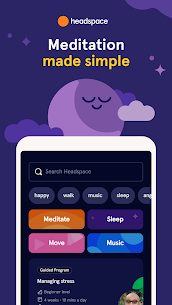 Headspace MOD APK 4.162.0 (Subscribed Unlocked) 1