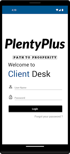 Android application PlentyPlus screenshort