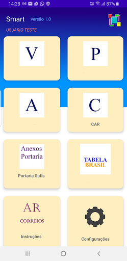 Android application SmartApp screenshort