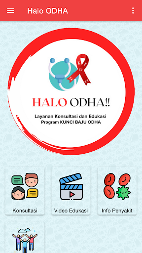 Android application Halo ODHA screenshort
