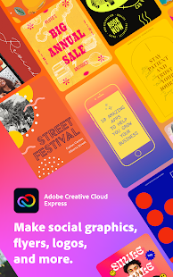 Creative Cloud Express: Design Screenshot