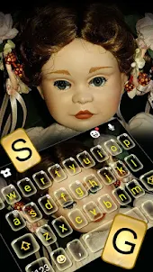 Creepy Porcelain Doll Keyboard
