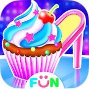 High Heel Cupcake Maker- Girly Bakery Food Games