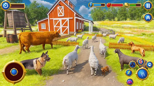Wild Shepherd Dog Life Sim 3D