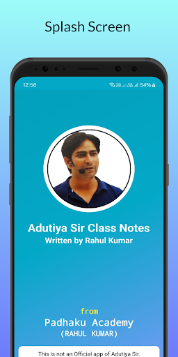 Android application Adutiya Sir Maths Class Notes screenshort