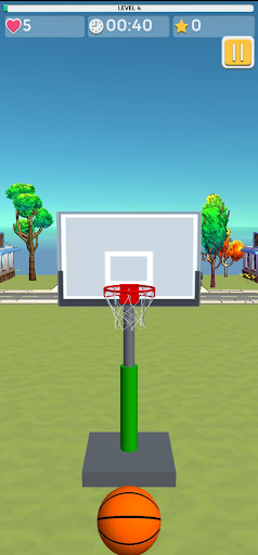 Basketball 3D Shooting screenshots 5