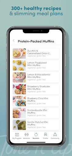 Screenshot of Tone It Up: Fitness App