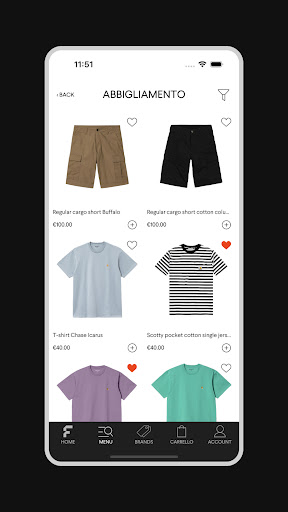 Faraone Store Screen 2