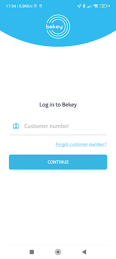 Android application Bekey screenshort