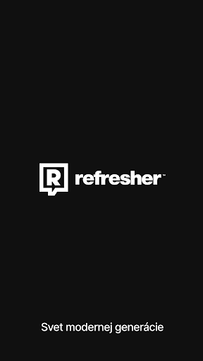 Android application Refresher Slovensko screenshort