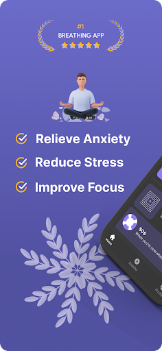 Android application Paced Breathing | Nirvana screenshort