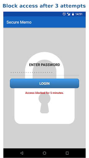 Secure Memo - Encrypted notes Screen 2