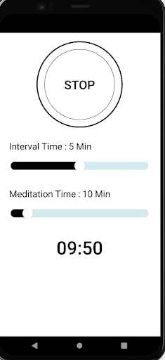 Meditation Timer Screen 3