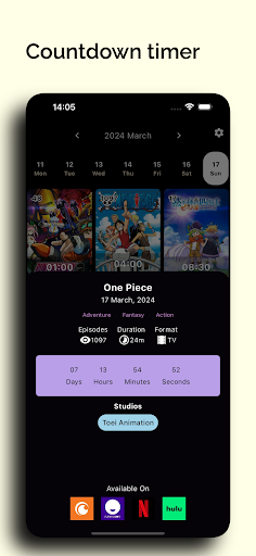 MeronPan - Anime Calendar Screen 3