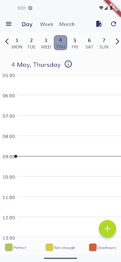 Android application vWork screenshort