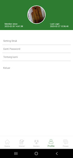 Raudhah Pulsa Screen 3
