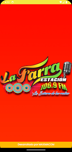 Android application Radio La Farra 106.9 FM screenshort