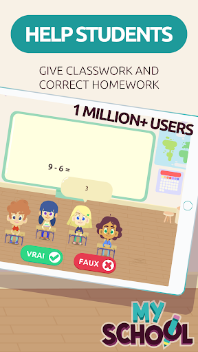 MySchool - Be the Teacher! Learning Games for Kids  screenshots 3