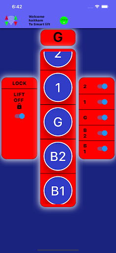 Android application Smart Lift Elevator screenshort