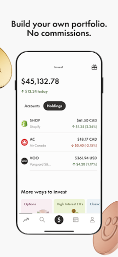 Android application Wealthsimple - Grow your money screenshort