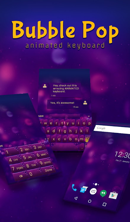 Bubble Pop Wallpaper Theme - 5.10.45 - (Android)