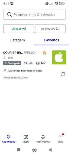 App screenshot