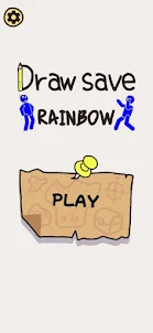 Draw to save rainbow puzzle