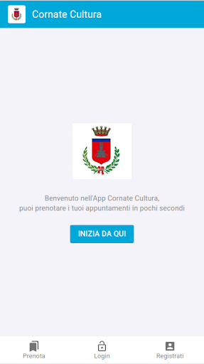 Android application Cornate Cultura screenshort