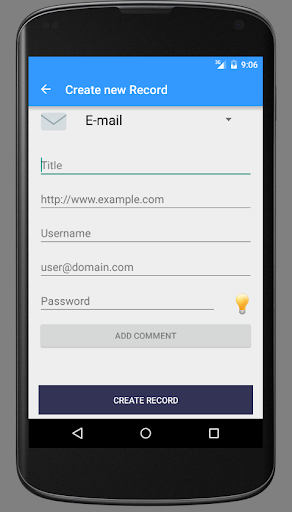 SimplePassVault Screen 3