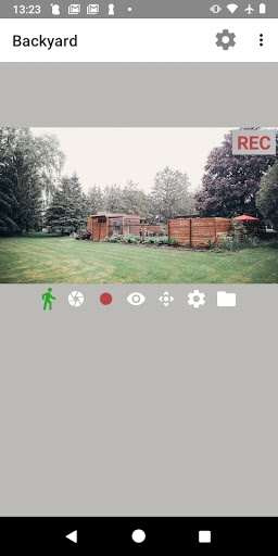 Foscam Monitor (3rd party app) Screen 2