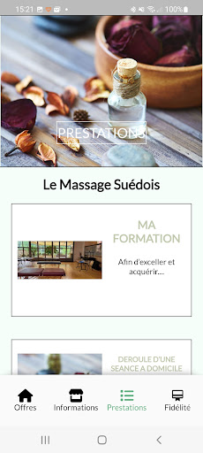 Massage Suédois Screen 3