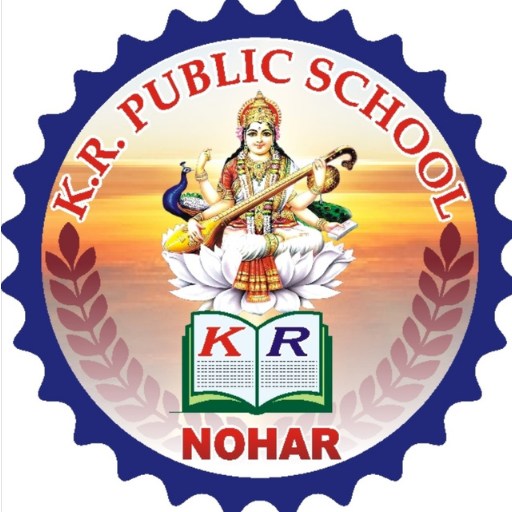 K R PUBLIC SCHOOL,NOHAR logo