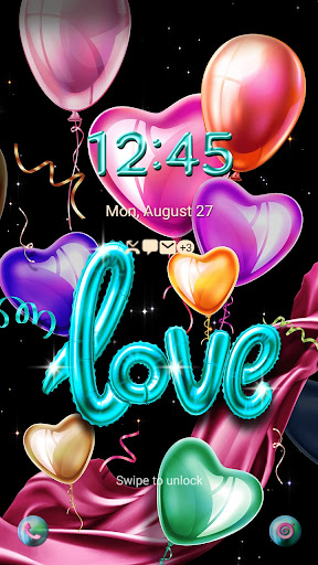 Heart Balloons - Wallpaper Screen 2