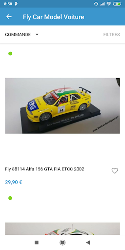 SlotCar Shop Screen 3