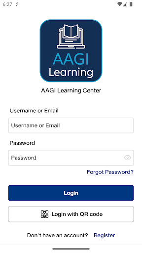 AAGI Learning Screen 2