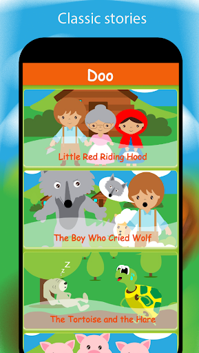 Android application Doo: stories for kids screenshort