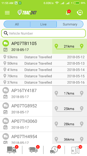 Trac247 Screen 3