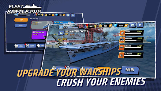 Fleet Battle PvP 2.8.0 APK + Mod (Free purchase) for Android