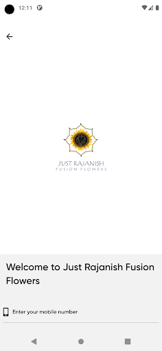 Android application Just Rajanish Fusion Flowers screenshort