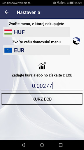 ShopCalc Screen 2