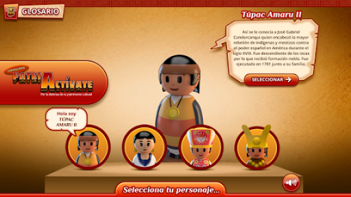 Android application Patri Actívate screenshort