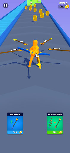 Android application Merge Arrow Runner 3D screenshort