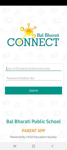 BBPS PARENT APP Screen 2