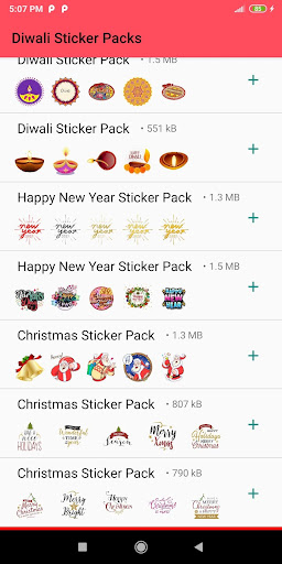 Diwali Stickers  for WA - Happy New Year Sticker