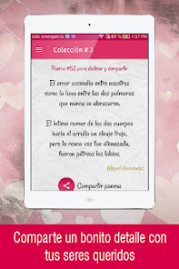 Captura de Pantalla 8 poemas de amor de enamorados android