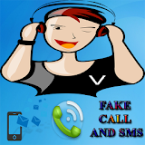 FAKE CALL AND SMS icon