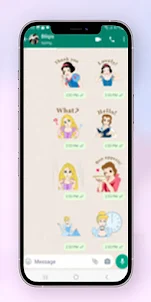 Princess Sticker Emoji for WA