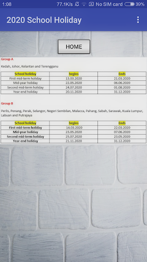 Malaysia Holiday Calendar 2020u003cbru003eZoomable 2 images in same 