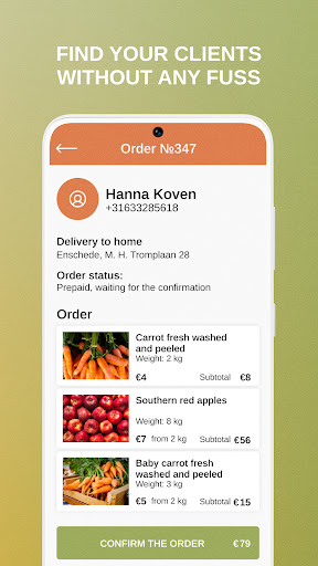 FarmToHome Farmer Screen 2