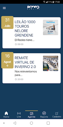 Rodeo Remates Screen 2